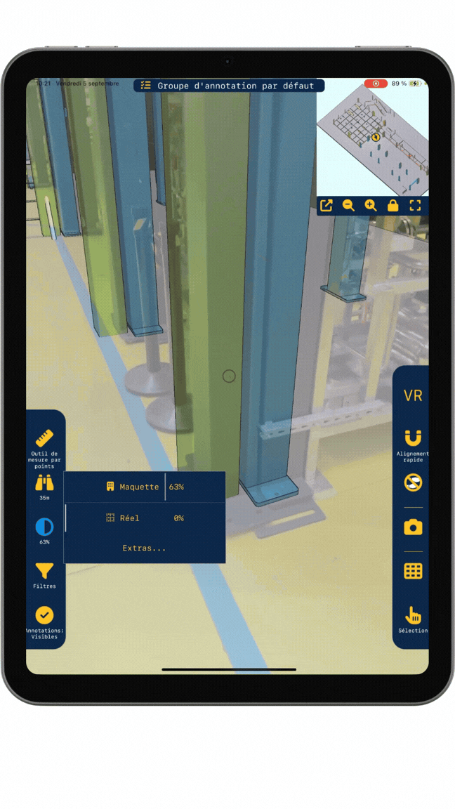 gif vertical alignement continu